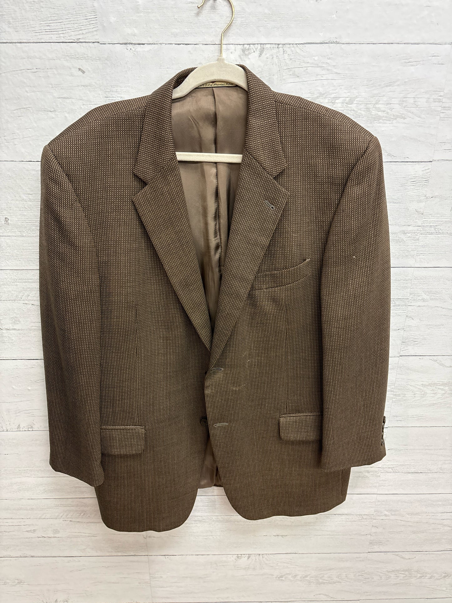 Size 44 R JOSE HESS Brown Mens Jacket