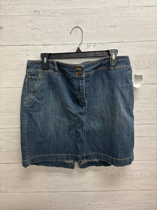 Size 14 Jones New York Denim Skirt