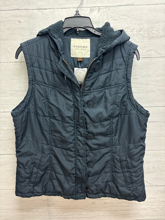 Size L Sonoma Navy Womens Vest