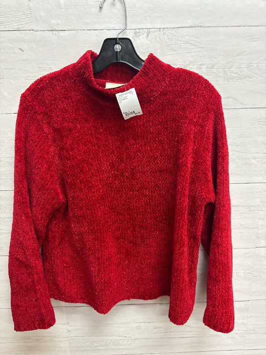 Size L Croft & Barrow Red Womens Sweater