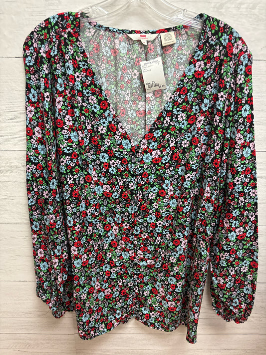 Size 2X Levi's Black Womens Shirt