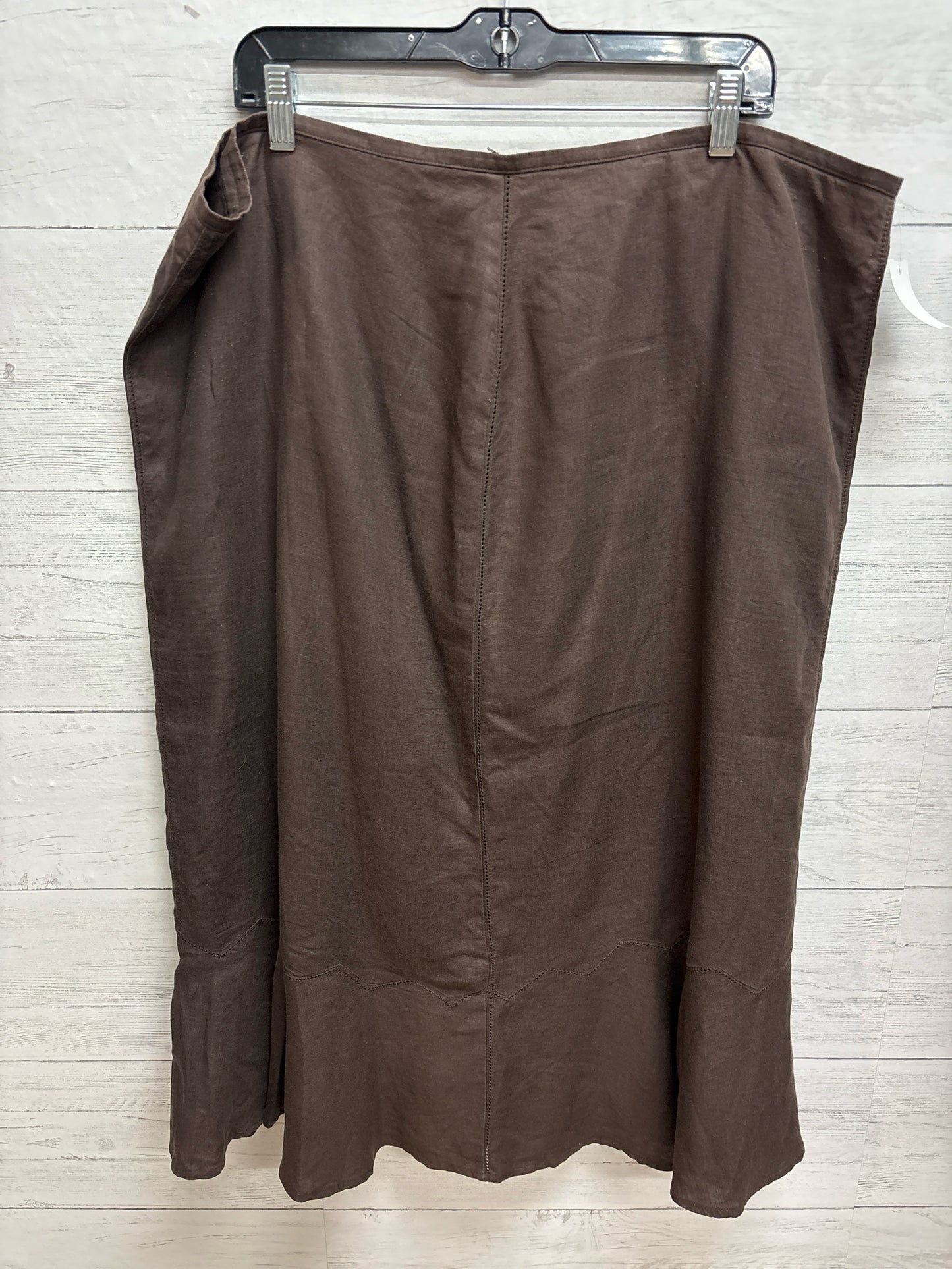 Size 18 Style  & Co Brown Skirt