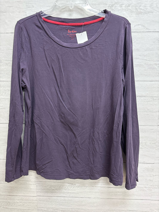 Size XL Boden Purple Womens Shirt