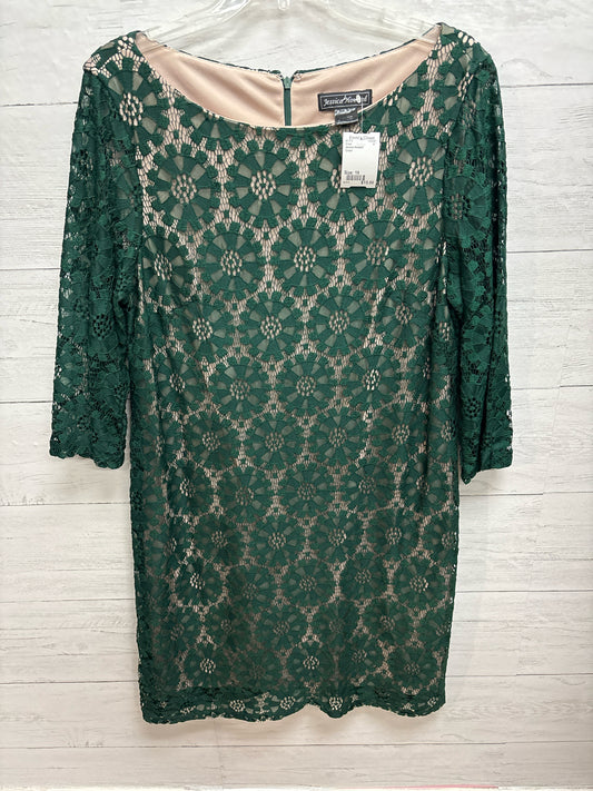 Size 16 Jessica Howard Green Dress