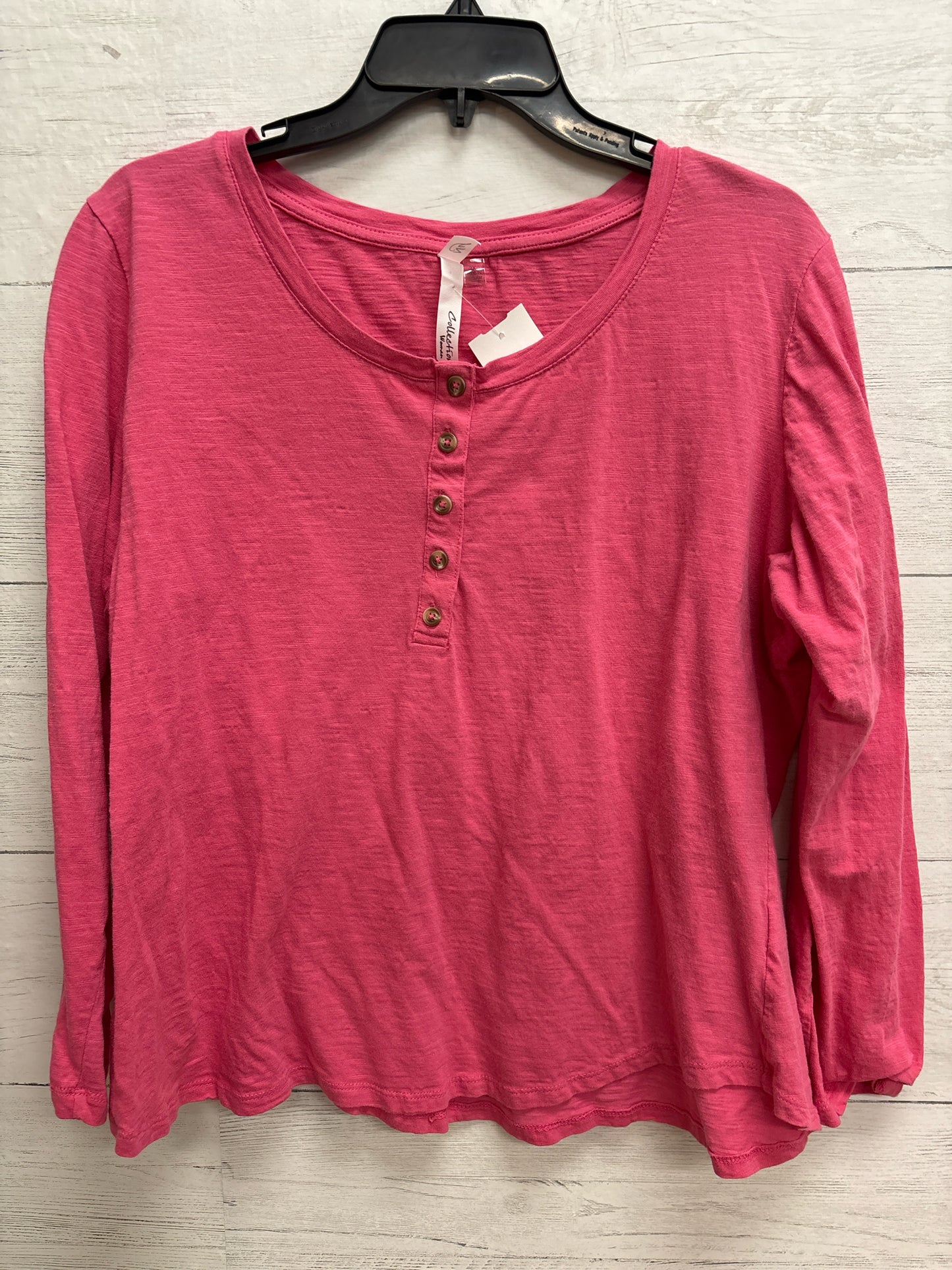 Size 2X ny collection Pink Shirt