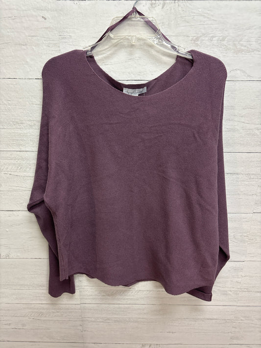 Size L Karen Hart Purple Womens Sweatshirt