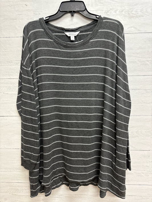 Size 3X Market & Spruce Grey Womens Shirt