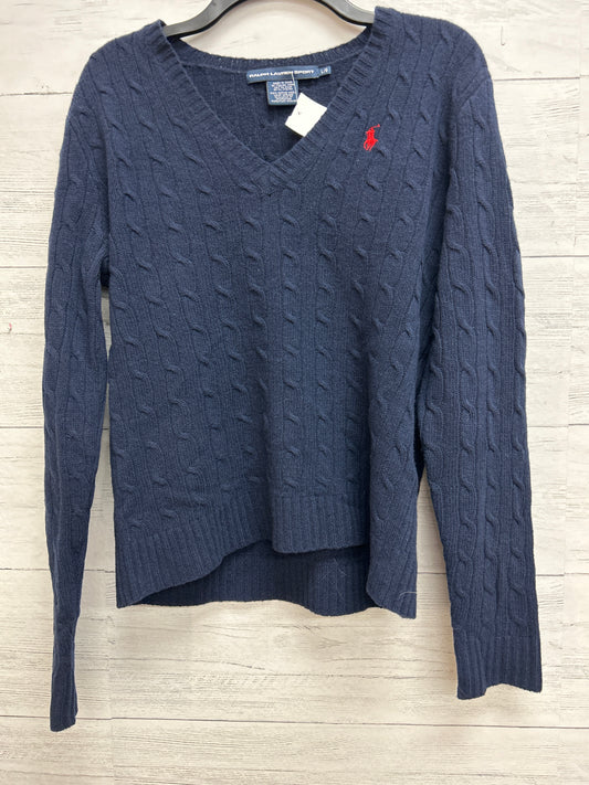 Size L Ralph Lauren Navy Sweater