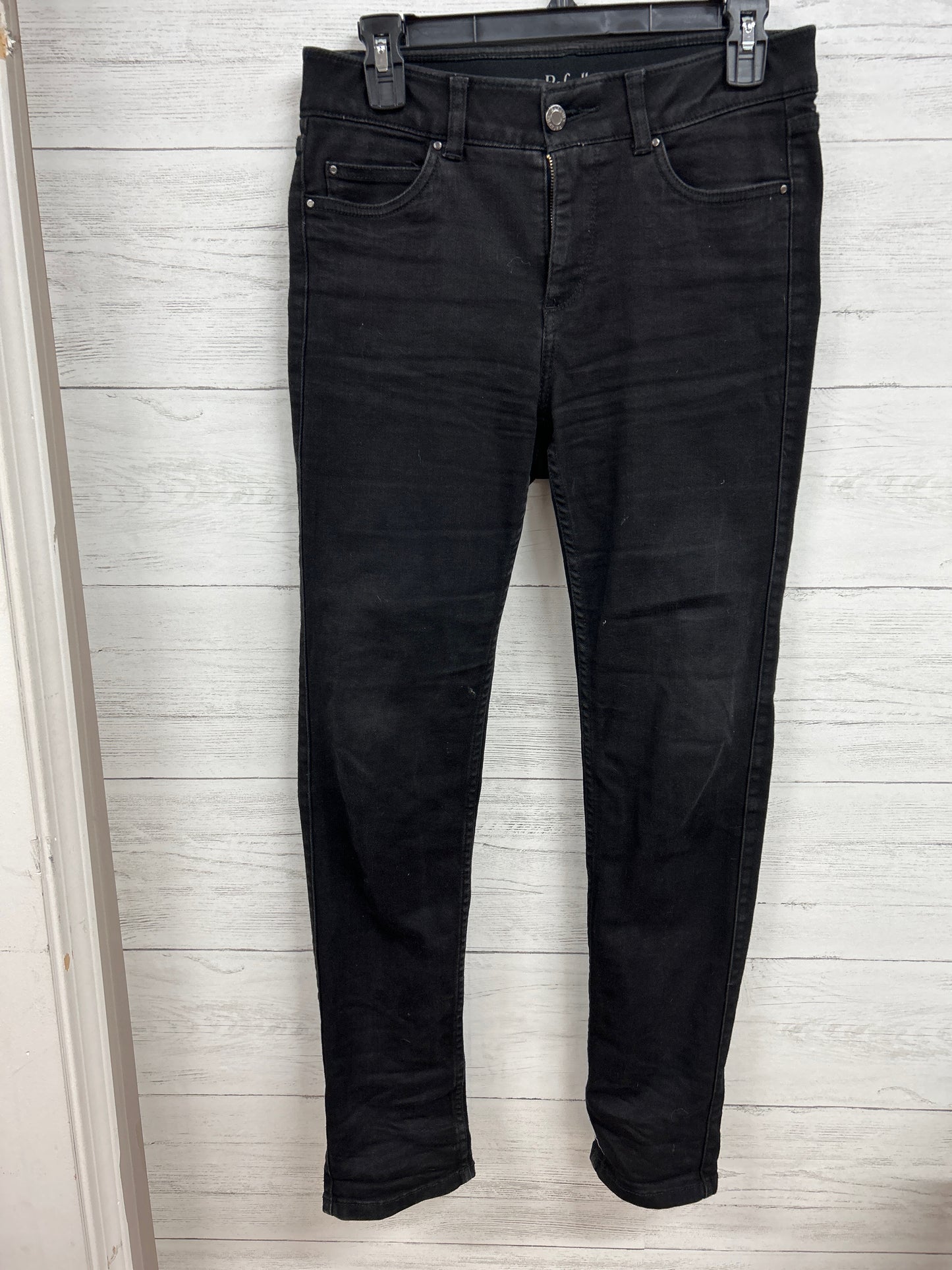 Size 6 Rafael Black Denim Pants