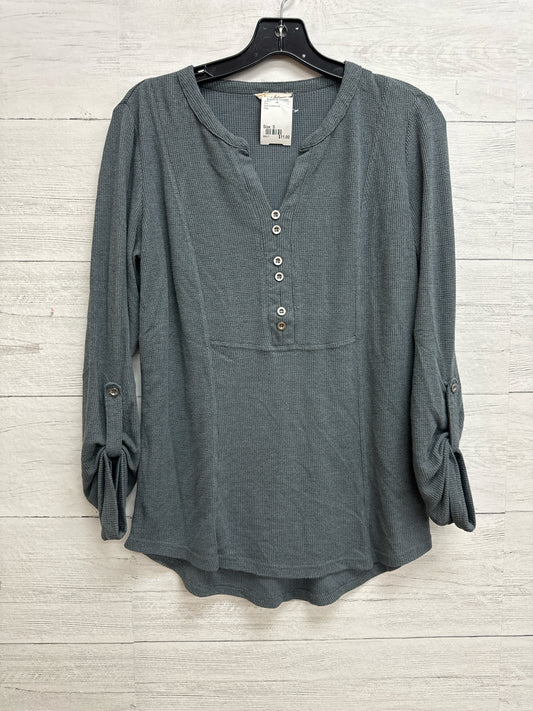 Size S June & Delancey Gray Shirt