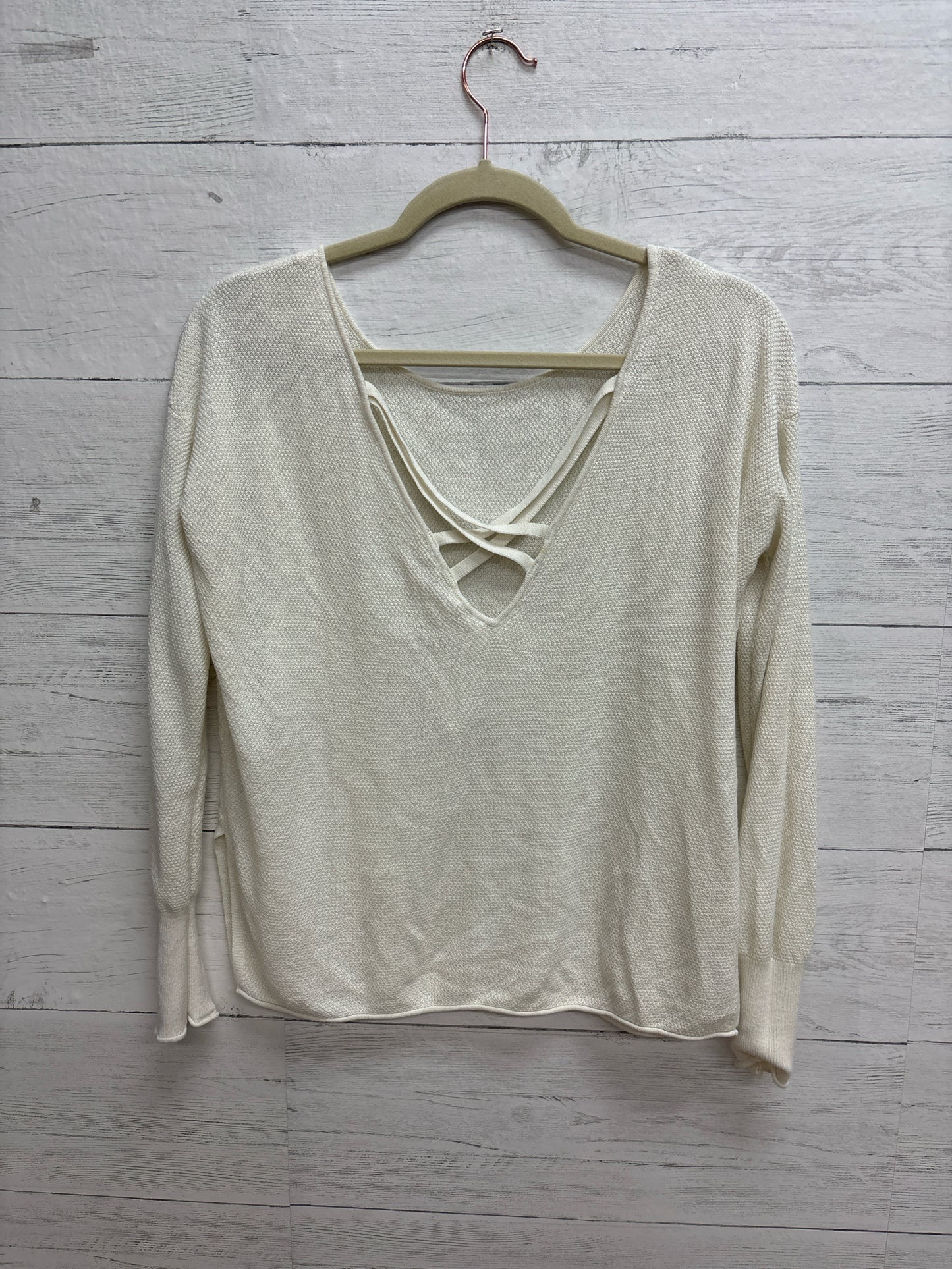Size S Garage Cream Womens Sweater