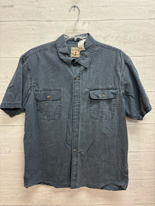 Size XL Red head Blue Denim Mens Shirt