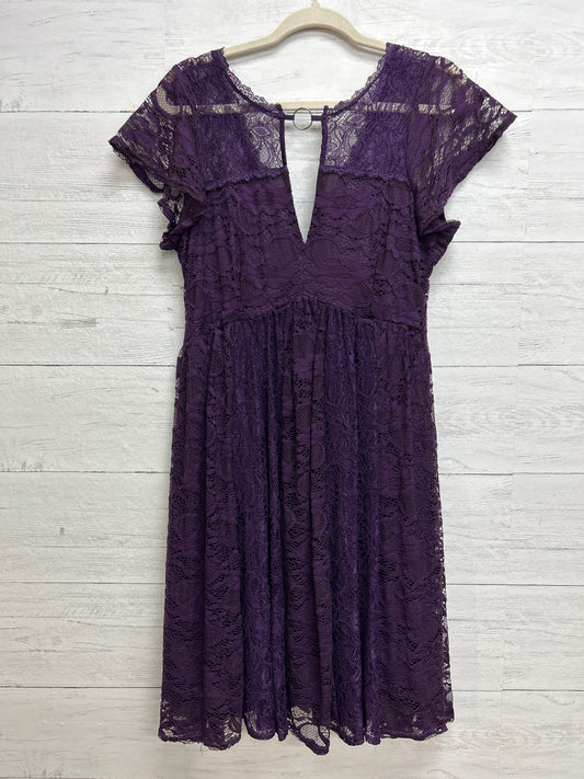 Size 00 Torrid Purple Dress