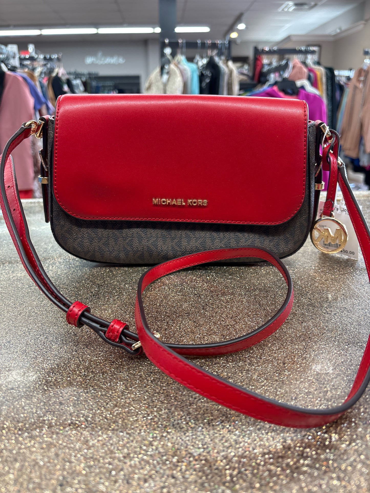 Michael Kors Red Purse