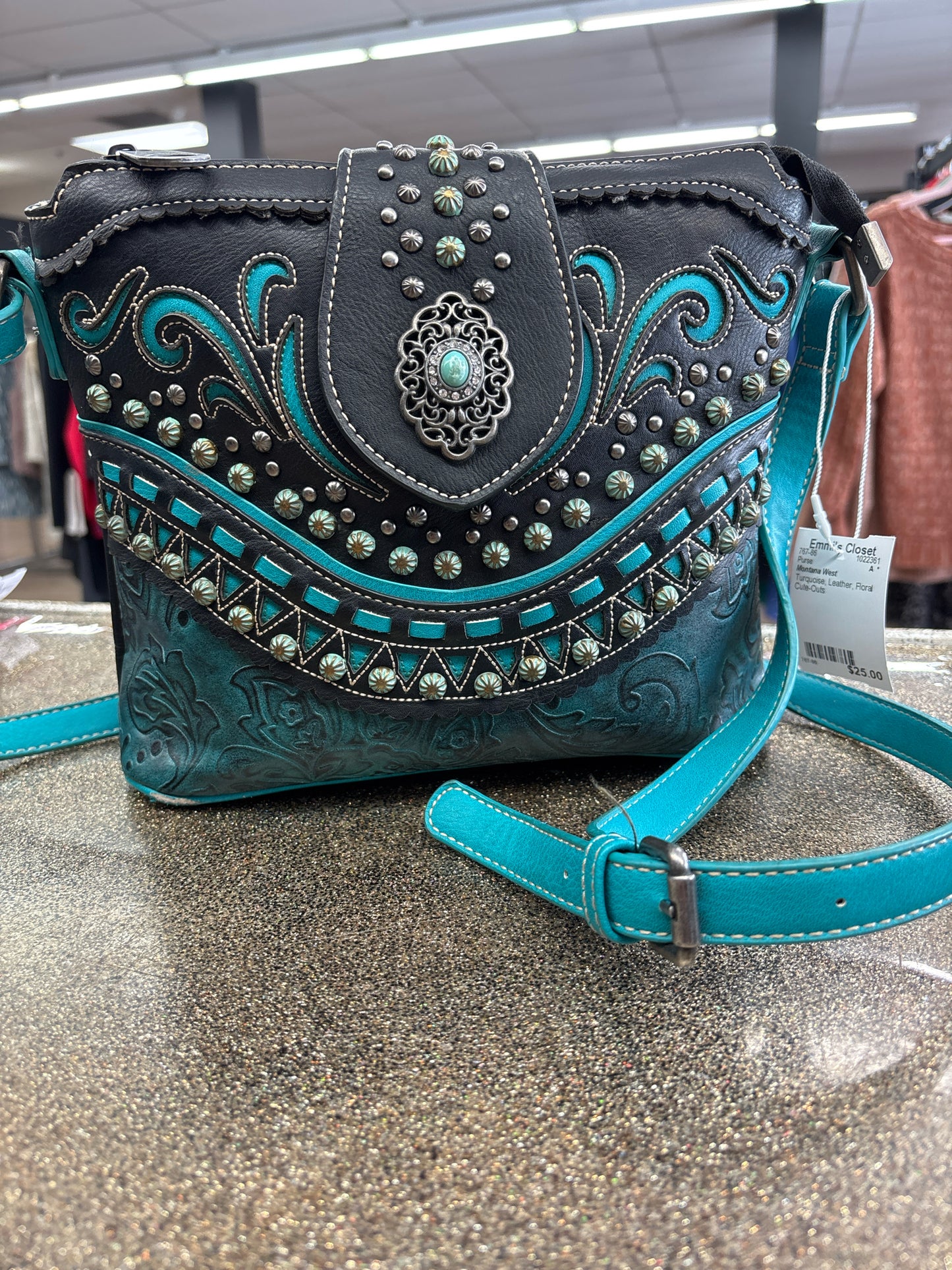 Montana West Turquoise Purse