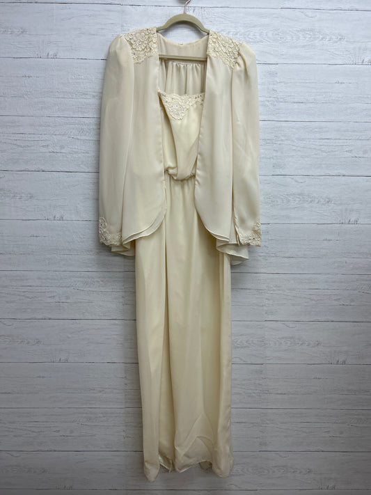 Size 12 Sylviaann Cream Gown