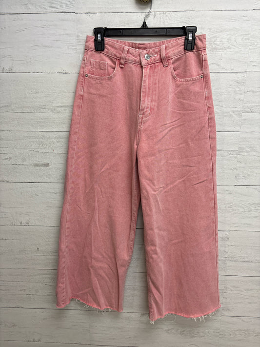 Size 4 Shein Pink Womens Jeans