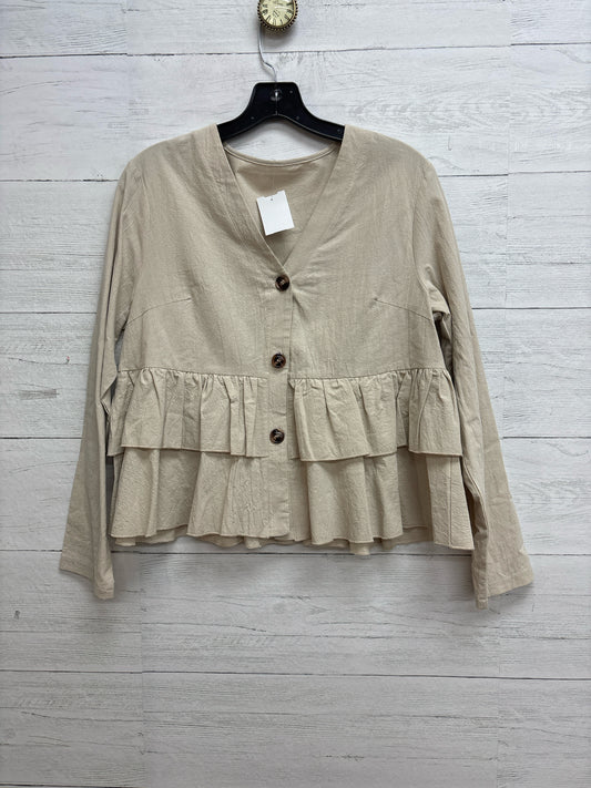 Size M No Brand Tan Shirt