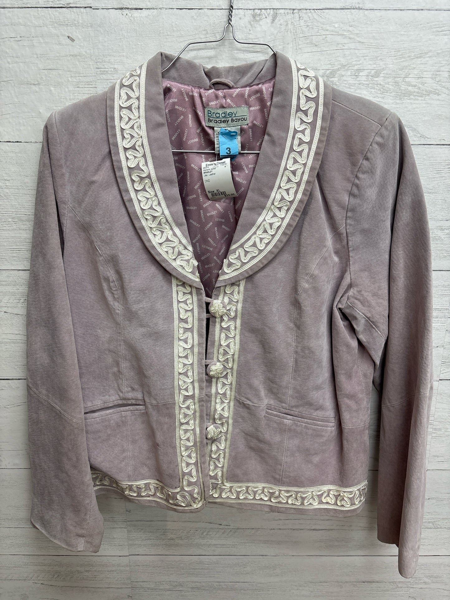 Size XL BRADLEY Lilac Womens Jacket
