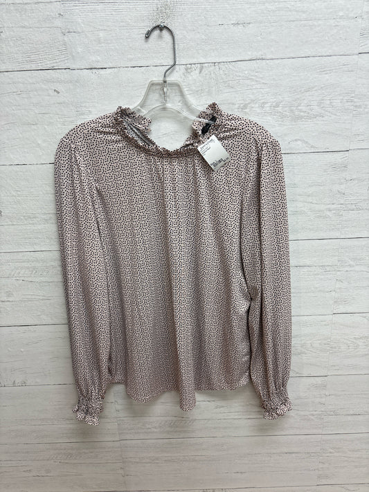 Size L Adrianna Papell Pink Womens Shirt