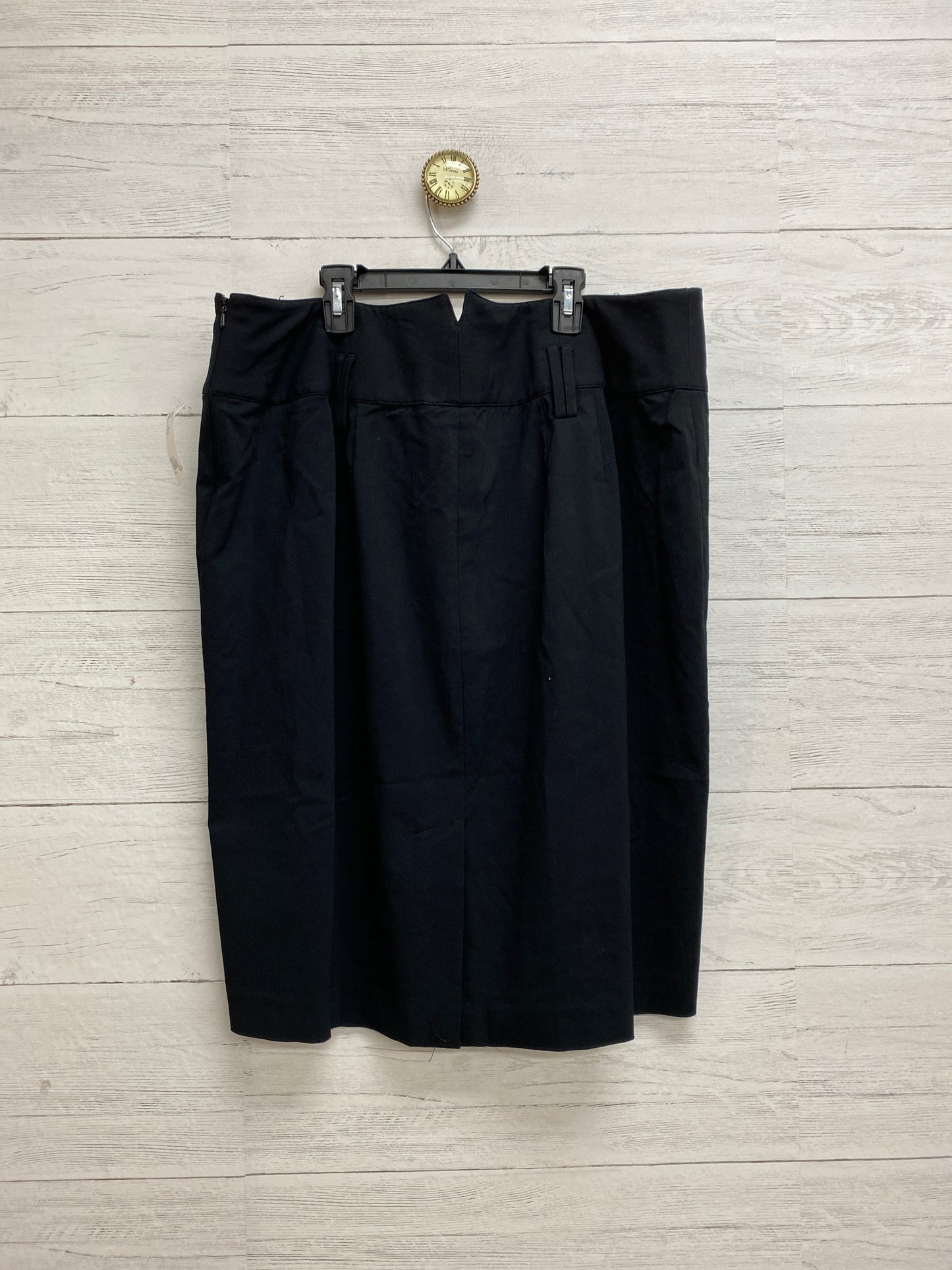 Size 20 Lane Bryant Black Skirt