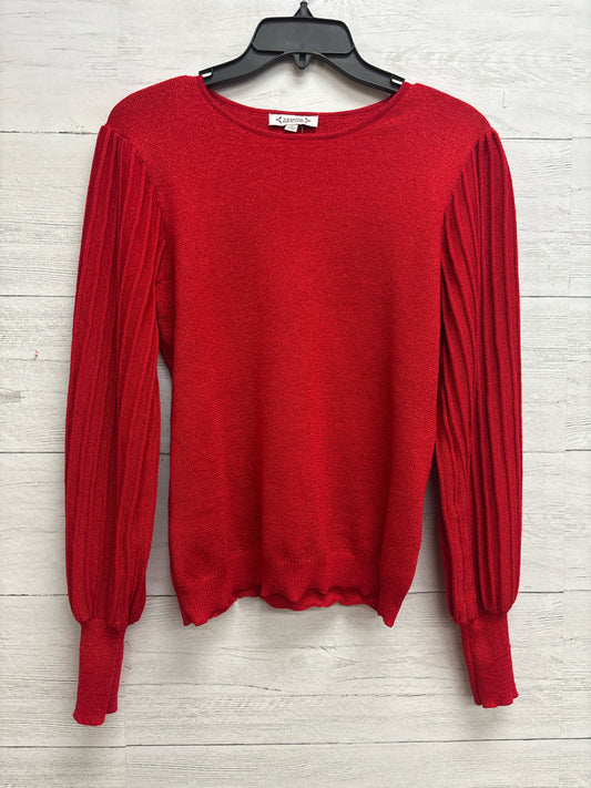 Size M nanette lepore Red Sweater