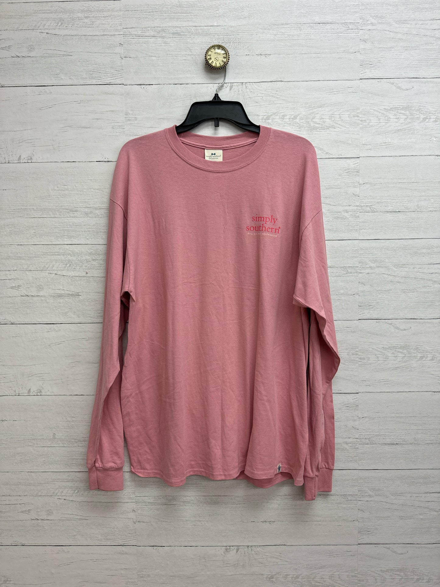 Size XL Simply Southern Pink Shirt