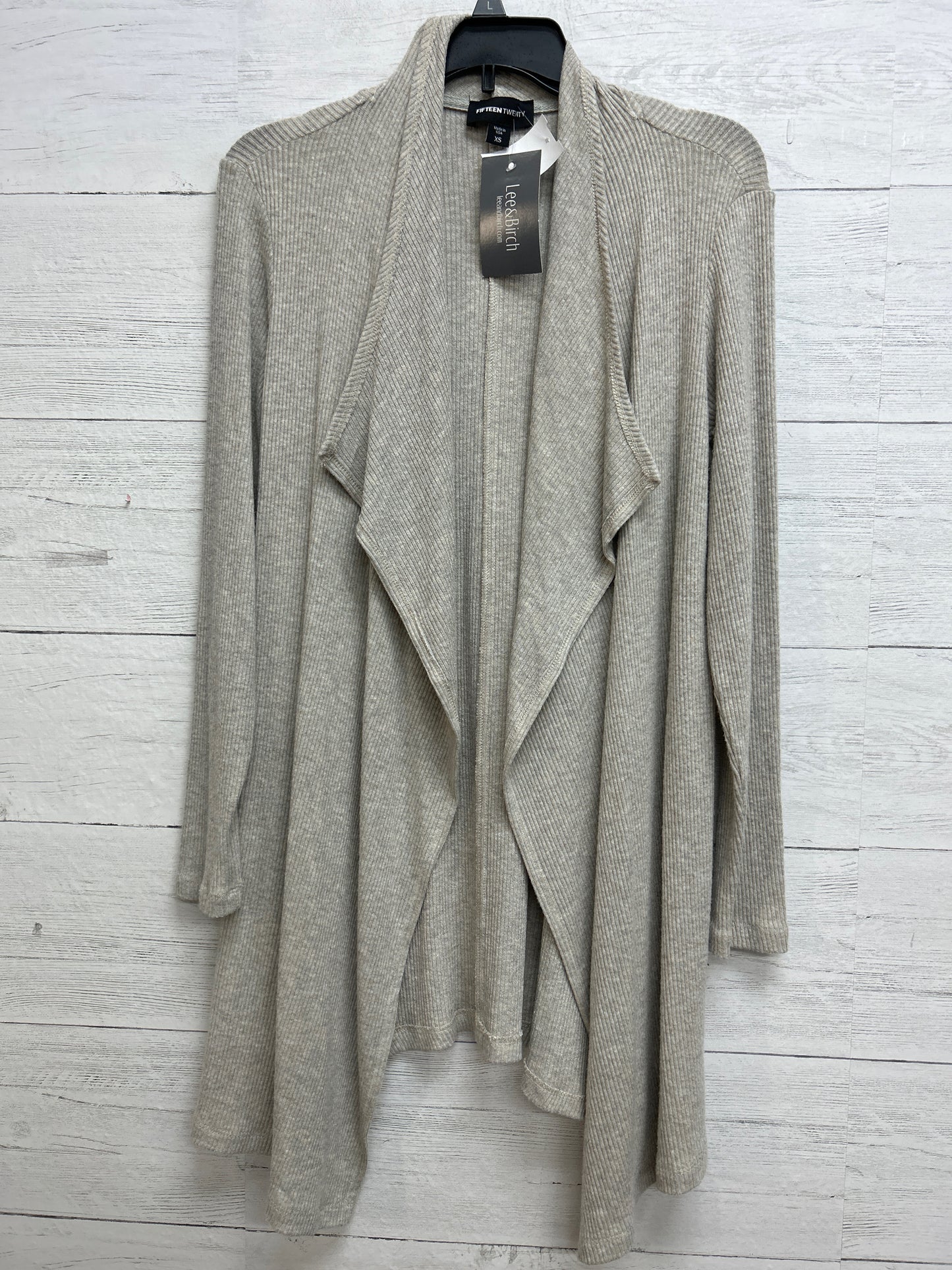 Size XS FIFTEEN TWENTY Oatmeal Cardigan