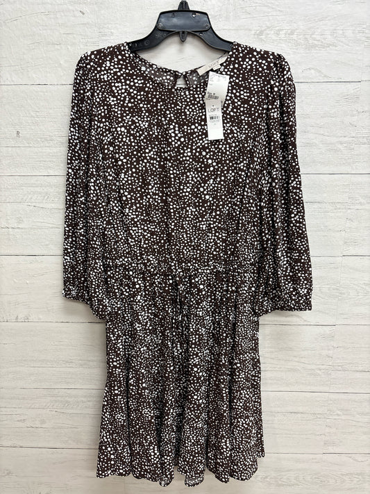Size M Loft Brown Dress