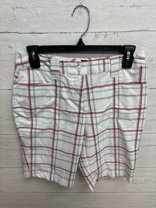Size 2 Slazenger White/red Shorts