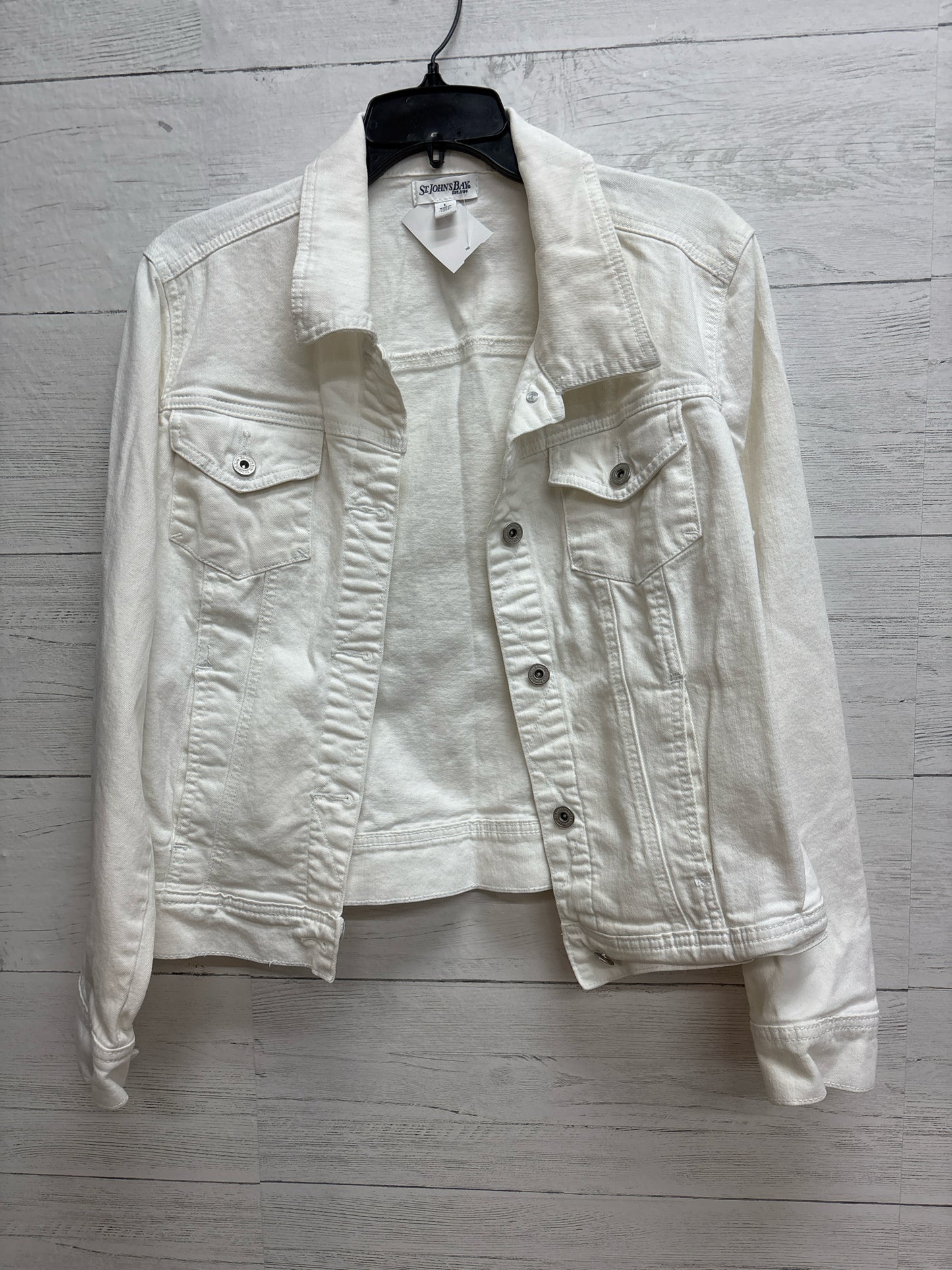 Size L St johns bay White Jacket (Outdoor)