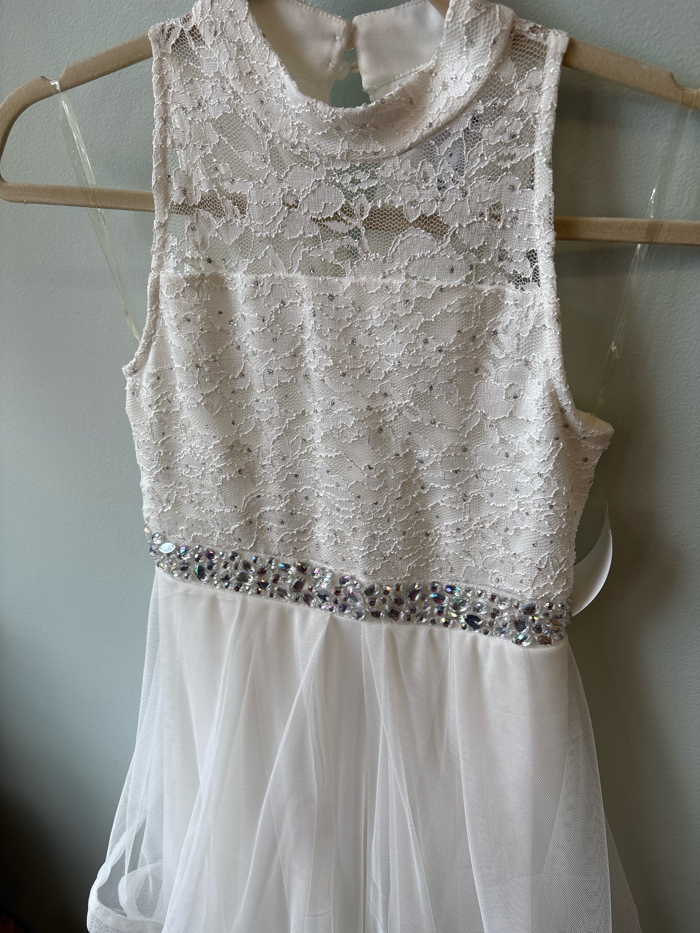 Size 10 Speechless White Gown