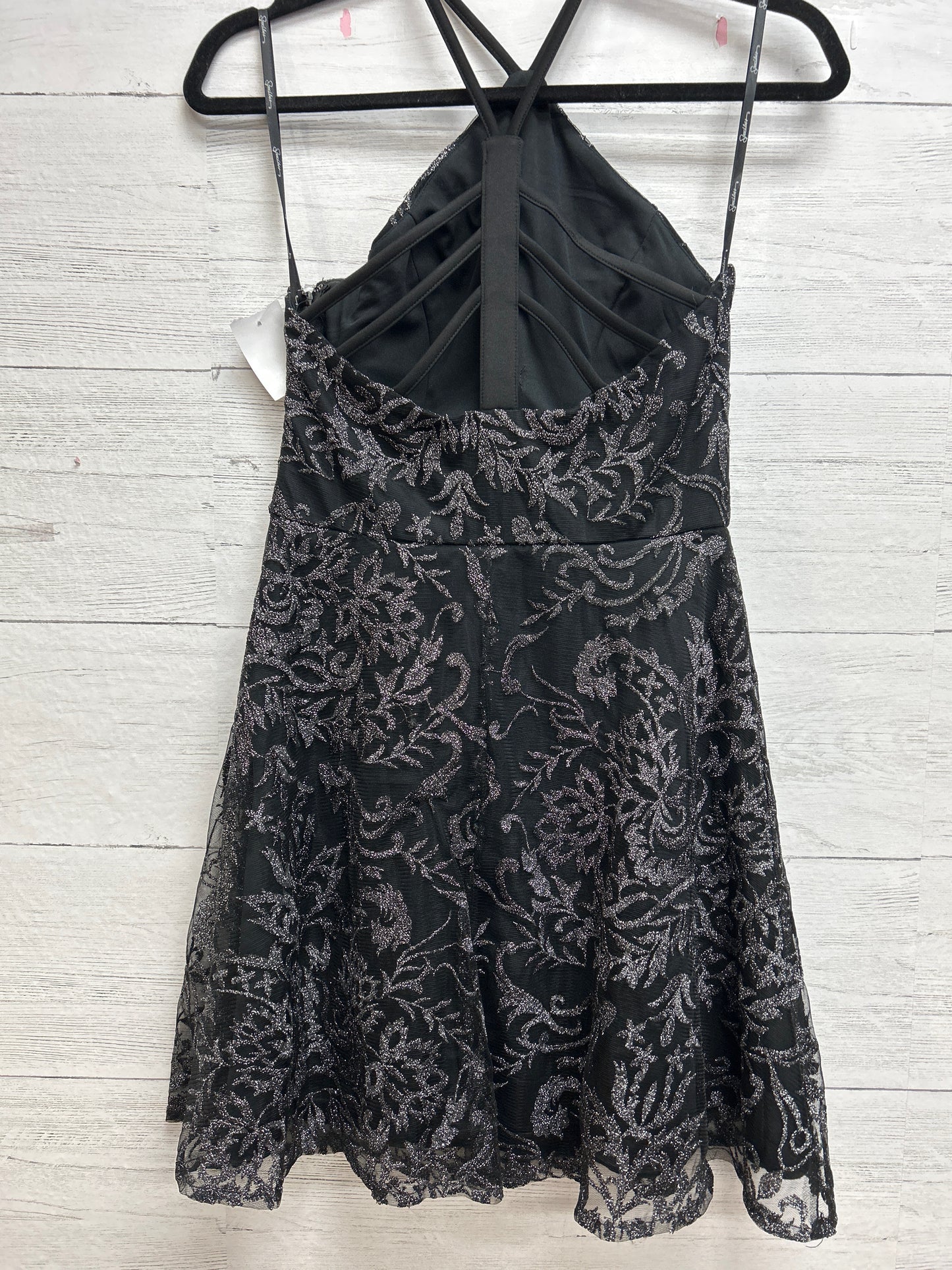 Size 5 Speechless Black Gown