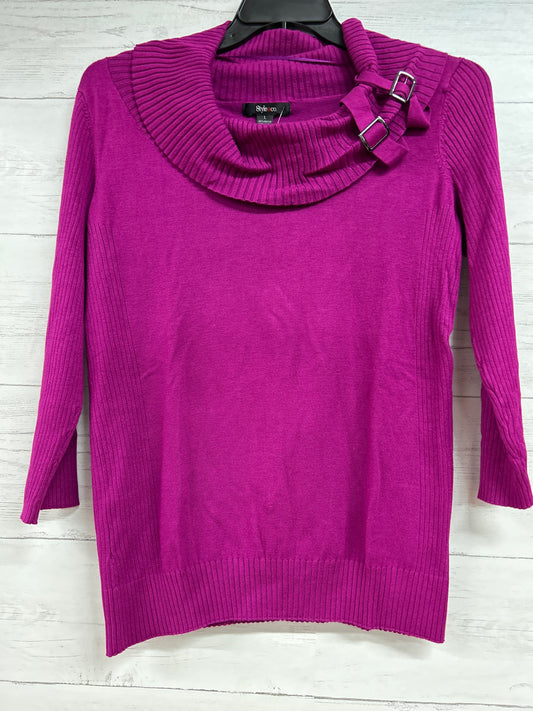 Size L Style  & Co Purple Shirt