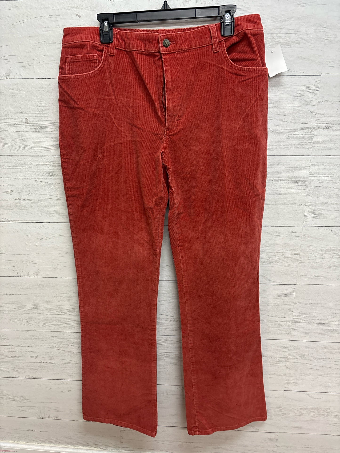 Size 14 St johns bay Orange Womens Pants