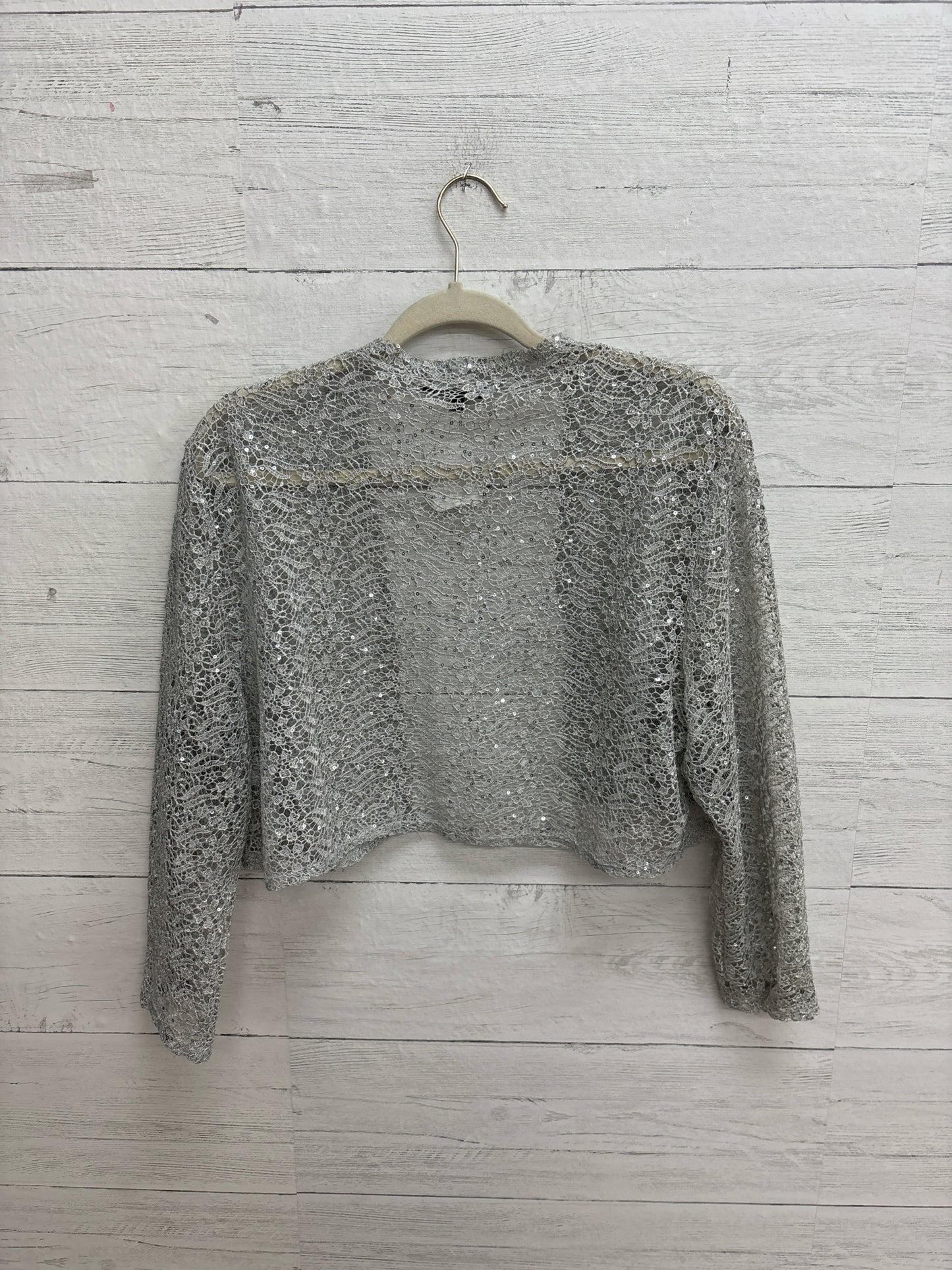 Size XL Marina Silver Cardigan