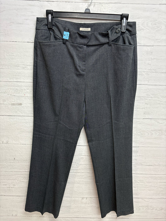 Size 14 Jones New York Grey Womens Dresspants