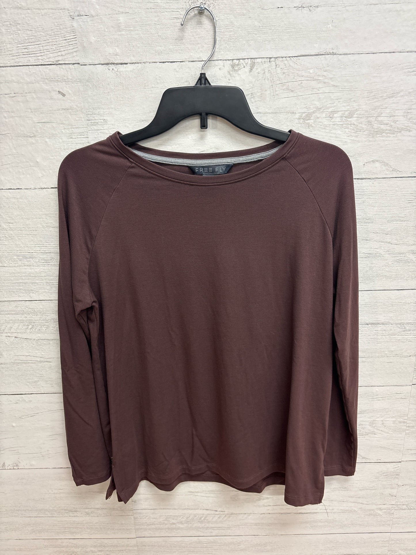 Size S FREE FLY Brown Womens Shirt