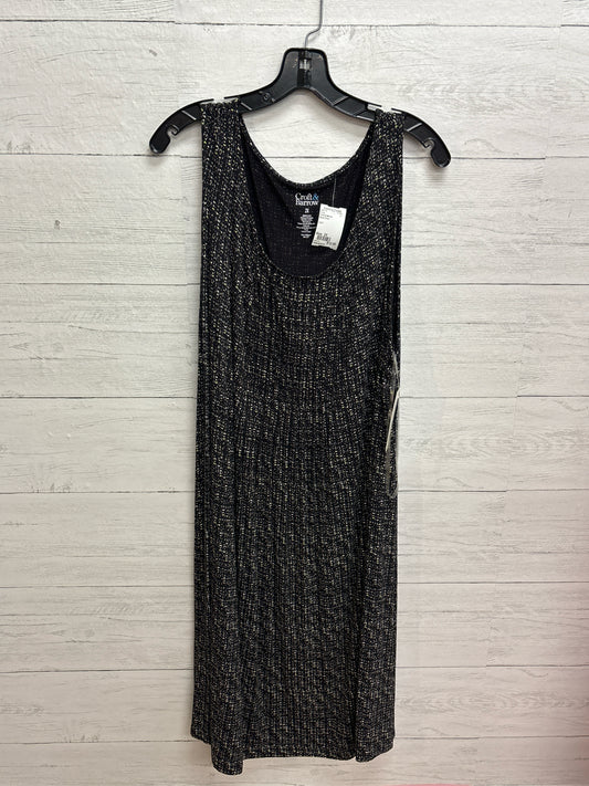Size 2X Croft & Barrow Black/Green Dress