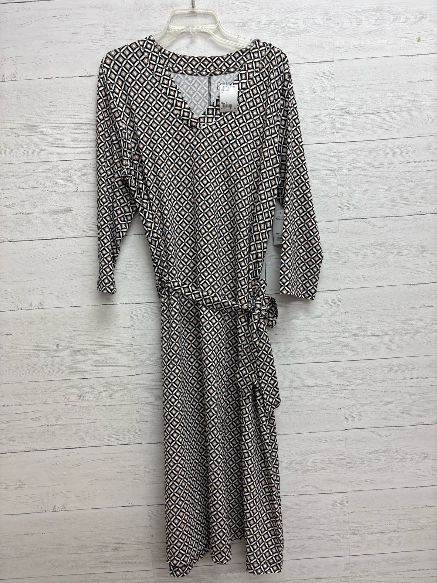 Size L Croft & Barrow Tan Dress