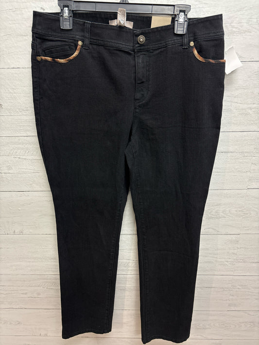 Size 2 Chico's Design Black Womens Jeans