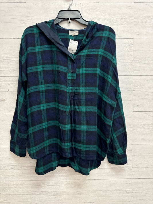 Size M Melloday Blue/Green Shirt