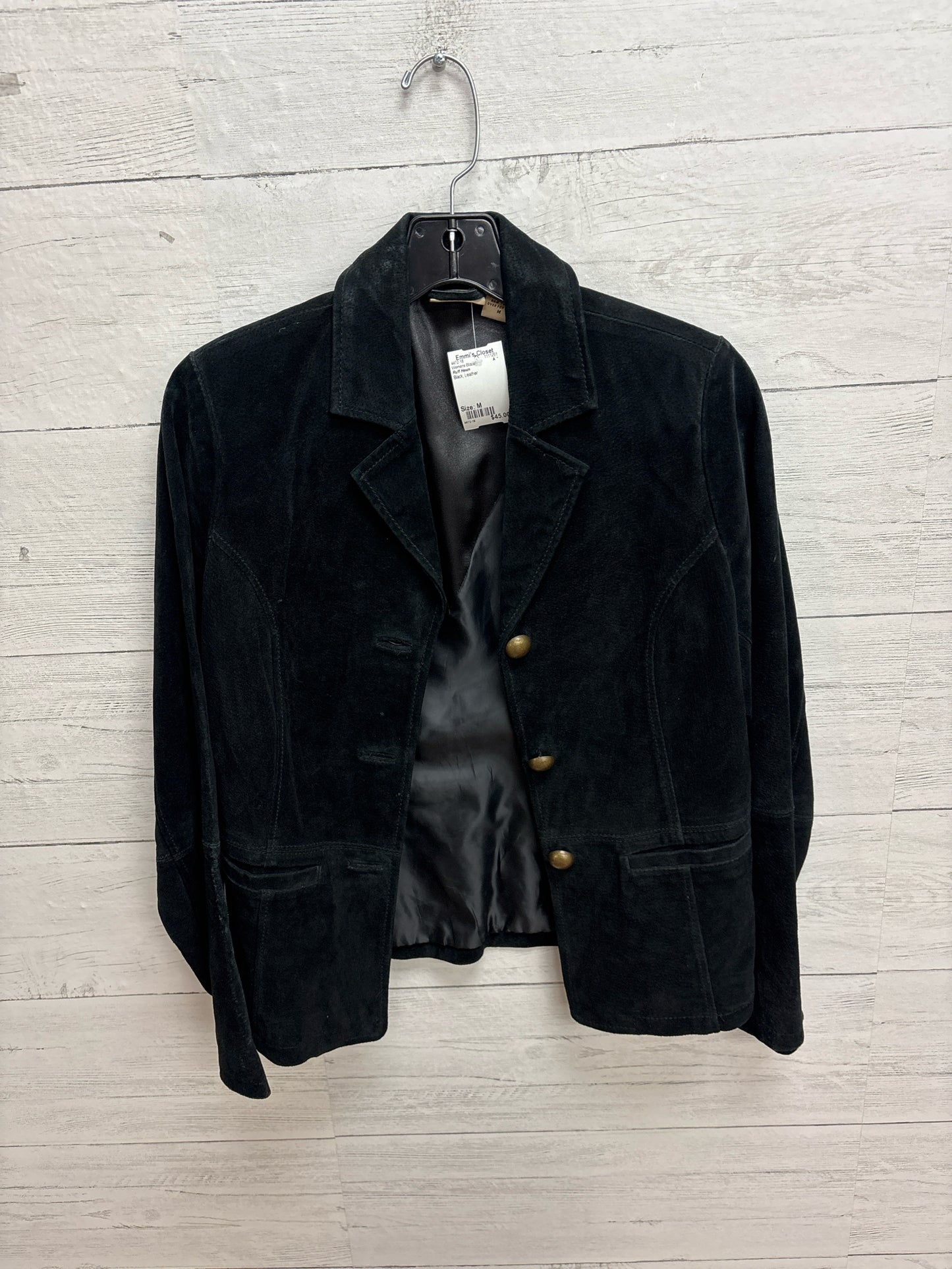 Size M Ruff Hewn Black Womens Blazer