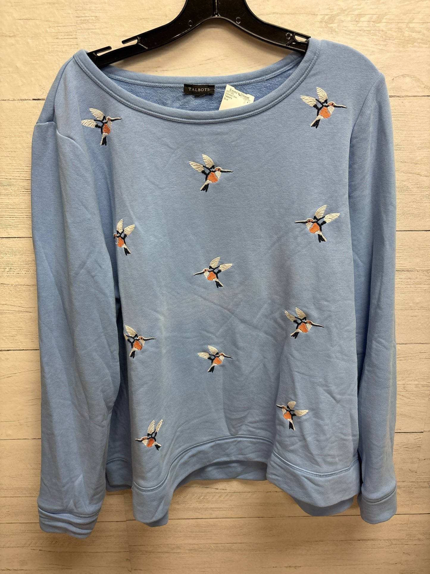 Size XL Talbot's Blue Womens Shirt