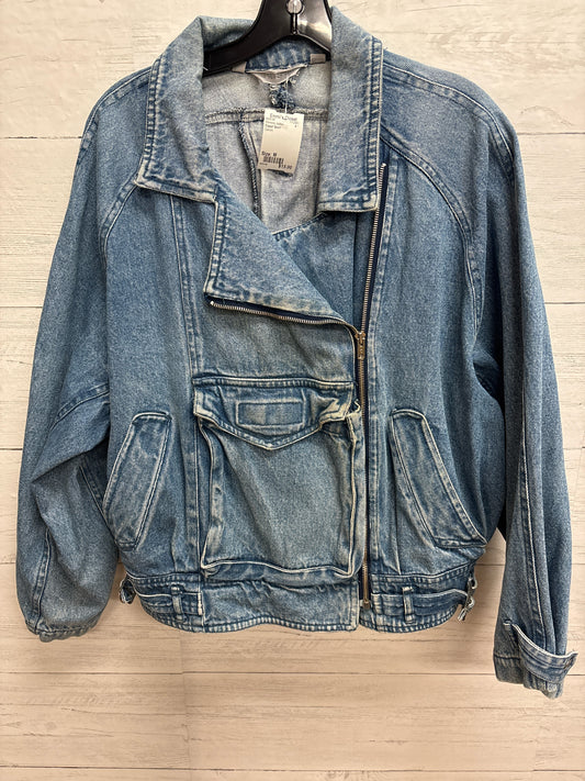 Size M Esppjt Sport Denim Womens Jacket