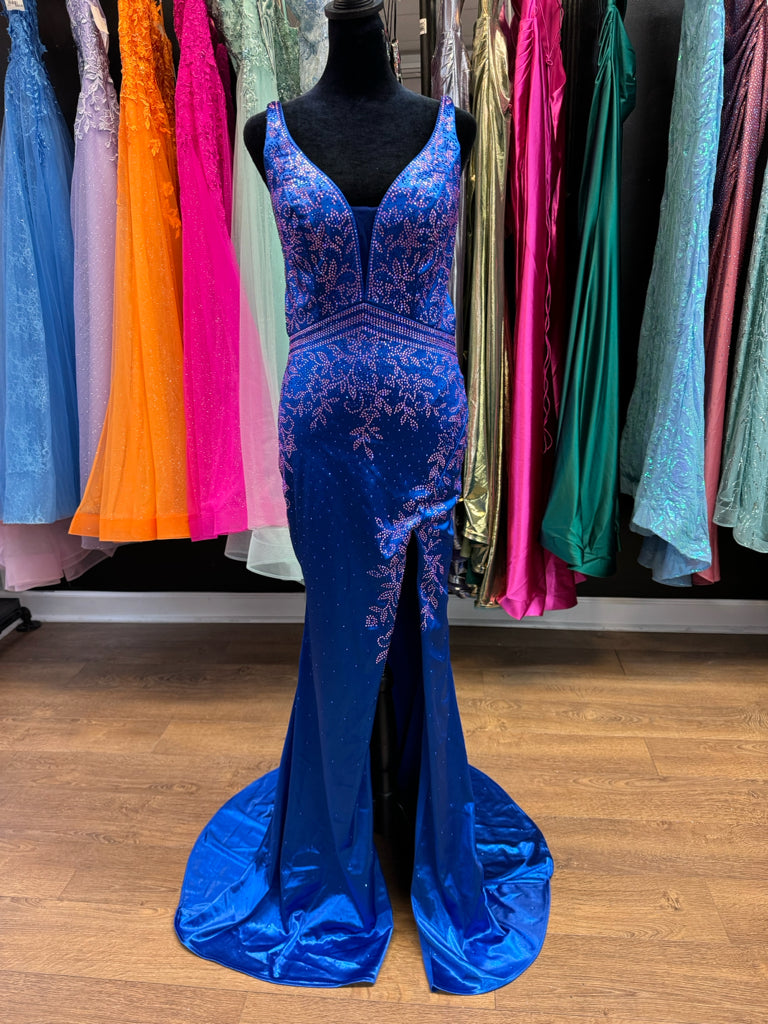 Size 6 Emmi's Elegance Royal Blue Gown