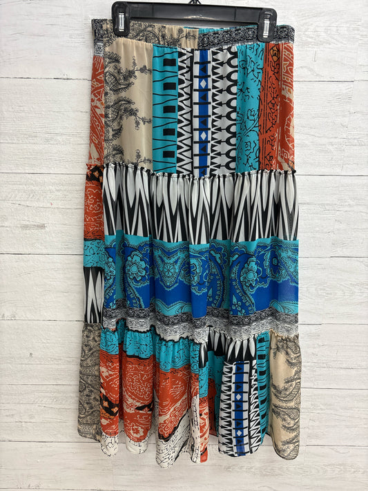Size M Chico's Design Multi color Skirt