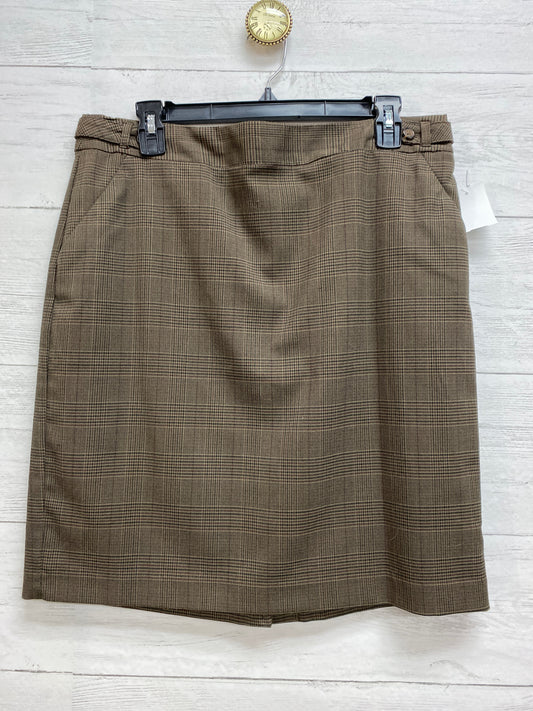 Size 12 Van Heusen Brown Skirt