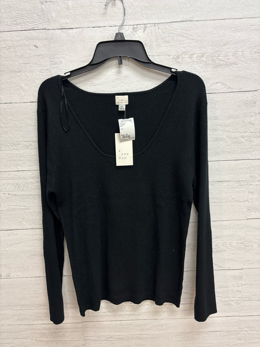 Size 2X a new day Black Womens Shirt