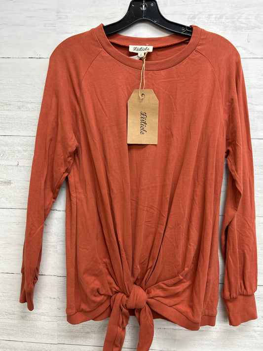 Size S Listicle Orange Shirt